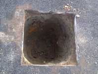 Intervention de terrassement