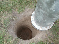 Intervention de terrassement
